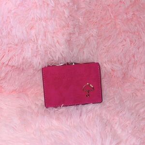 Pink wallet